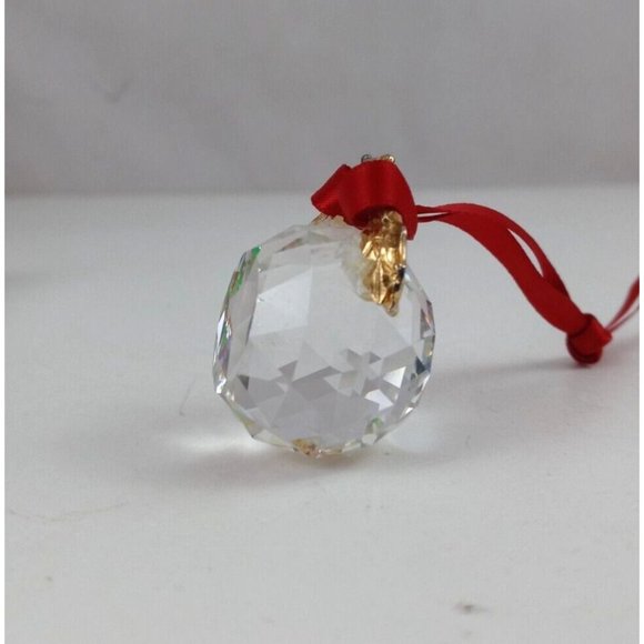 Vintage Avon Crystal Fauceted Christmas Tree Ornament In Original Box - Picture 5 of 13